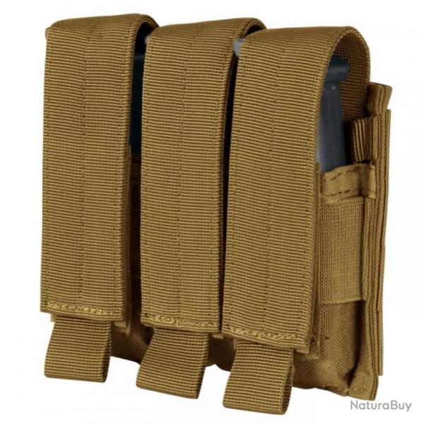 Pochette MOLLE Triple Pistol Mag COYOTE CONDOR