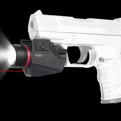 Lampe Laser Rouge Magorui pour rail picatinny avec chargeur USB