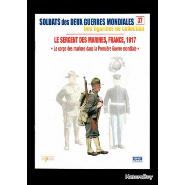 corps des marines premire guerre mondiale  del prado-osprey fascicule soldats des deux guerres 37