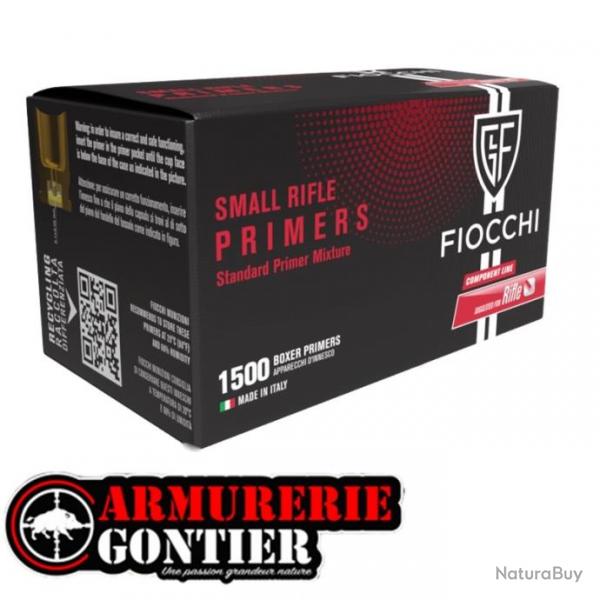 1500 Amorces FIOCCHI PRIMER SMALL RIFLE