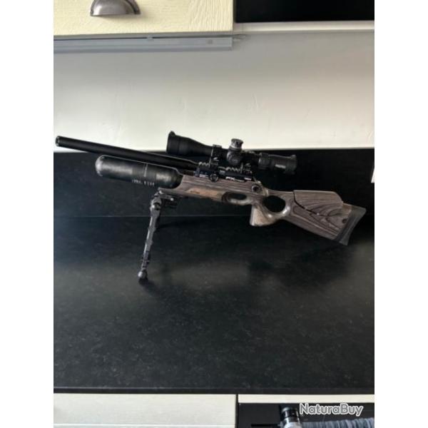 Carabine pcp Fx Airguns crown grey laminate