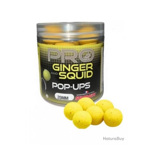 Pop-up ginger squid 80g 20mm - starbaits