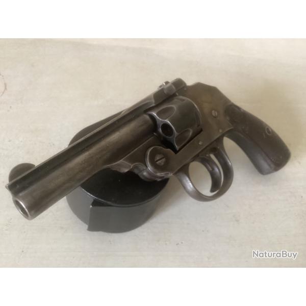 revolver Iver Johnson - hammerless - calibre 32 SW - XIX me