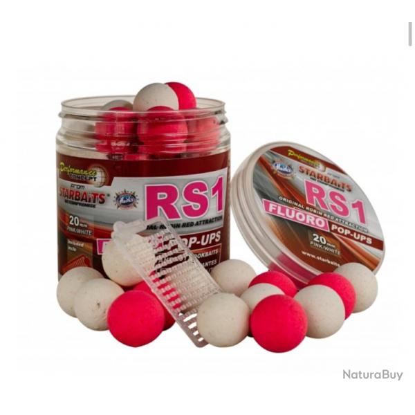 Pop-up starbaits RS1 Fluo 20mm 80gr