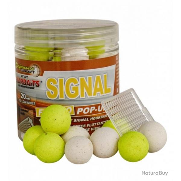 Pop-up starbaits signal Fluo 20mm 80gr