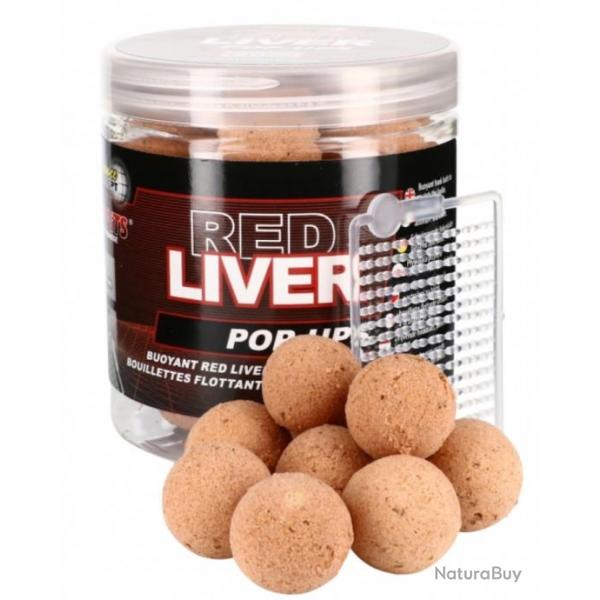 Pop-up starbaits pc red liver 20mm 80gr