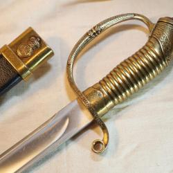 RUSSIE - Sabre Saint George russe blanc modèle n1913 - reproduction DENIX - ref  EBR24E19007