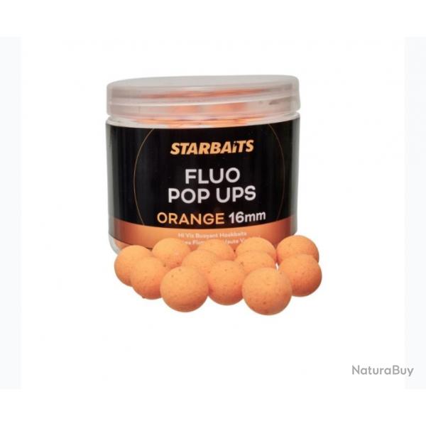 Pop-up starbaits Fluo orange 12mm 70gr