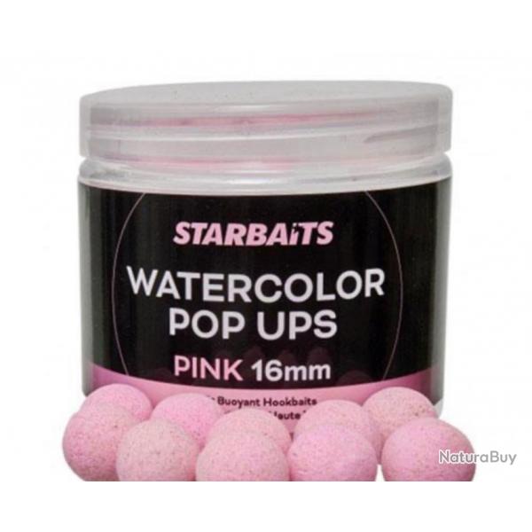 Pop-up starbaits watercolor pink 16mm 70gr