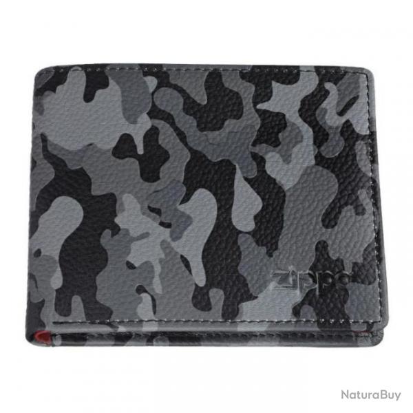 PORTEFEUILLE ZIPPO CAMO Grey