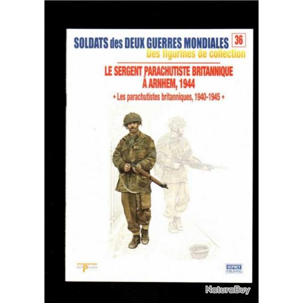 parachutistes britanniques 1940-1945  del prado-osprey fascicule soldats des deux guerres 36