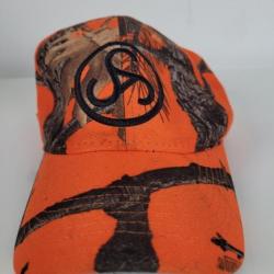 Casquette de battue Sauer orange