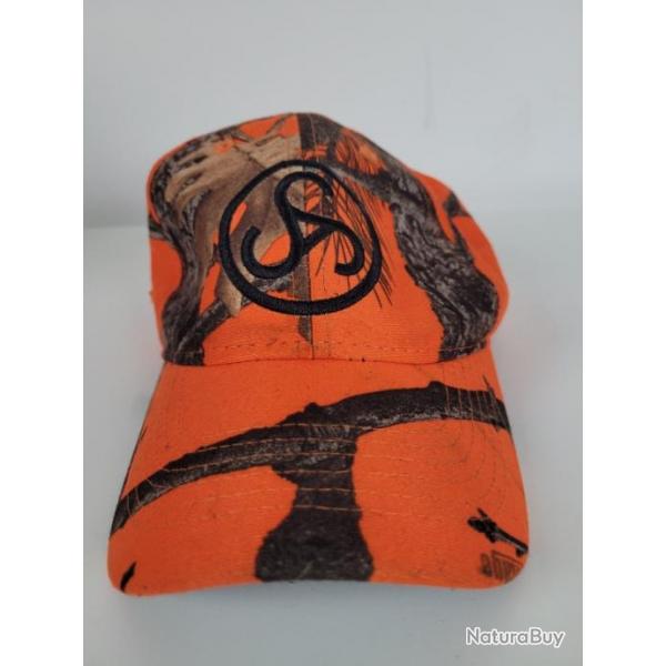 Casquette de battue Sauer orange