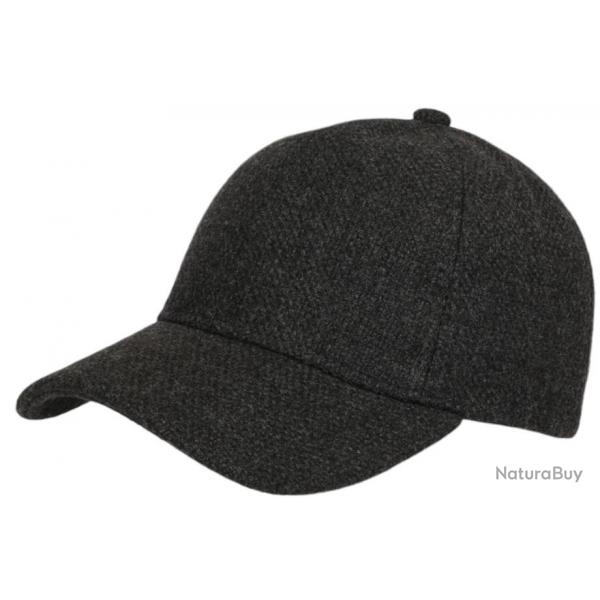 Casquette Baseball Laine Grise Anthracite Chaude Tradition Narva Taille unique Gris