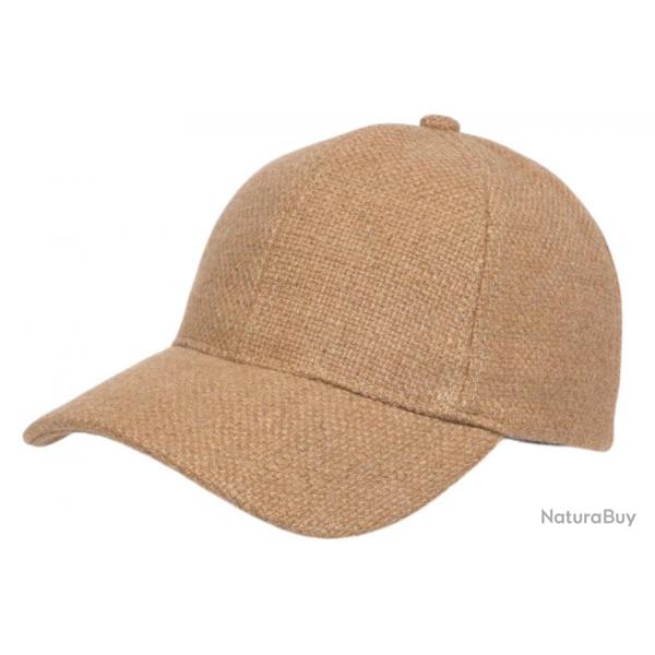 Casquette Laine Marron Clair Chaude Tendance Tradition Narva Taille unique Marron