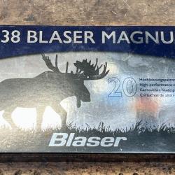 Munitions Blaser Nosler AccuBond .338 Blaser Magnum 13g / 200 gr