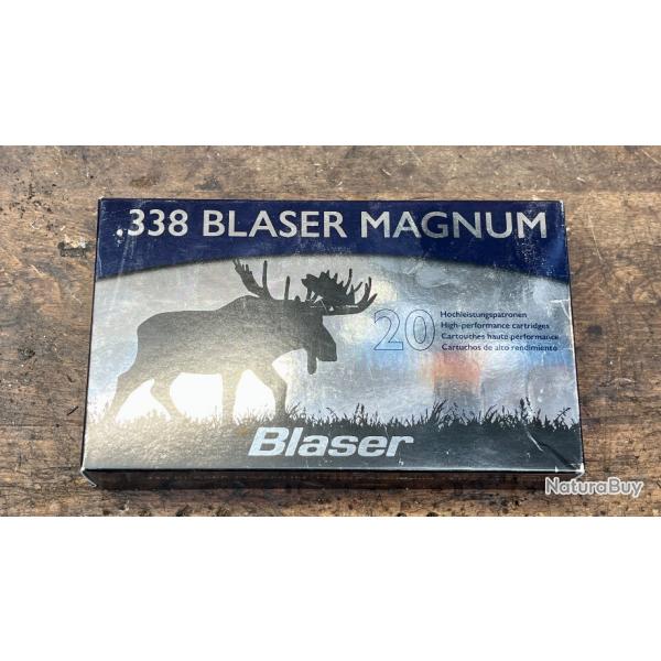 Munitions Blaser Nosler AccuBond .338 Blaser Magnum 13g / 200 gr