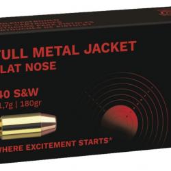 50 Munitions Geco 40SW FMJ 11.7 180Grs