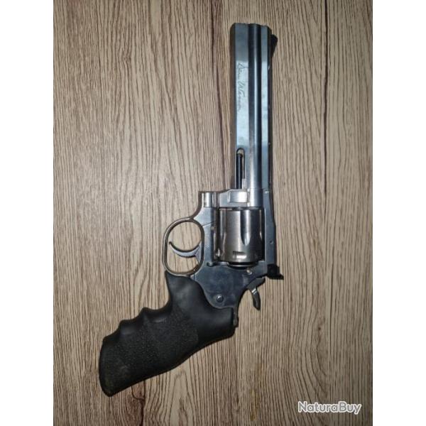 Revolver Dan Wesson 715 6" Chrome Co2 (ASG