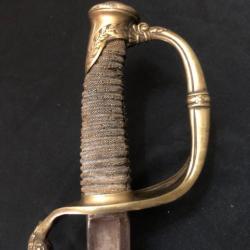 ancien sabre d'officier d'infanterie