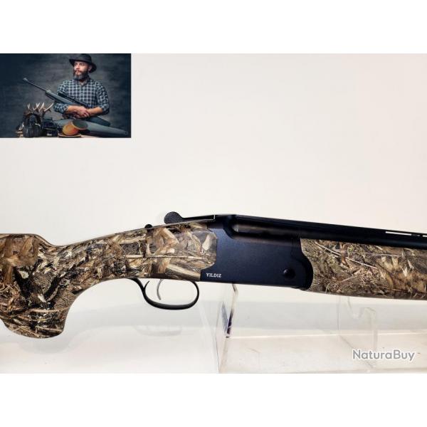 (2344) Fusil De Chasse Superpos Yildiz MC 177 Camo Cal.12/76 - OCCASION