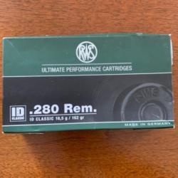 RWS .280Rem ID Classic 10,5g 162 gr