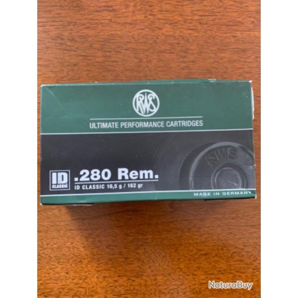 RWS .280Rem ID Classic 10,5g 162 gr