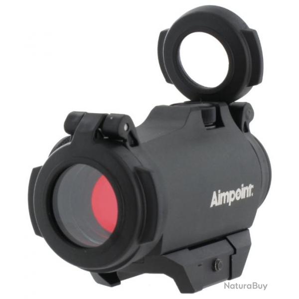 Point rouge AIMPOINT MICRO H2 2MOA - avec embase Weaver / Picatinny