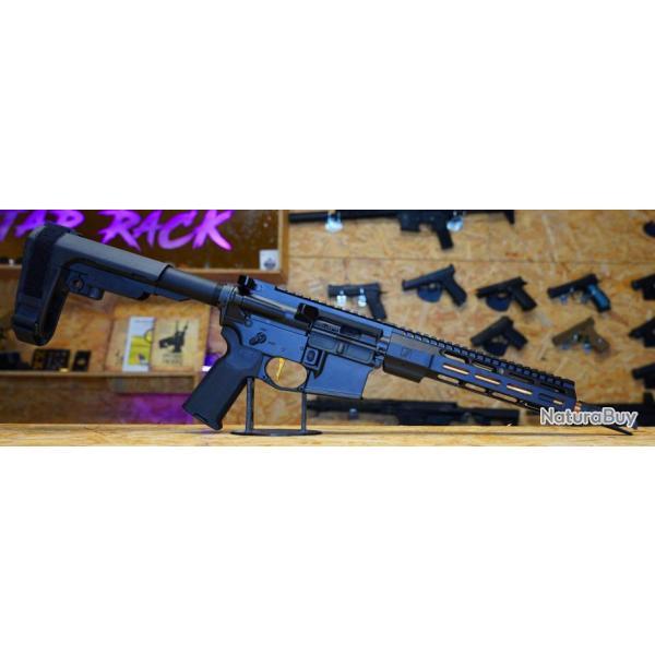 CARABINE ZEV AR15 CORE Elite Pistol, 5.56 NATO, 10.5" Barrel, Black