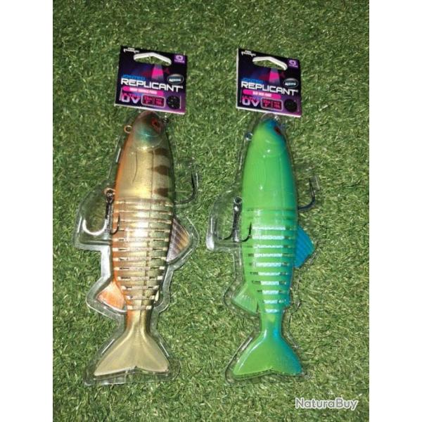 Lot Replicant jointed Fox rage 23cm dition limite