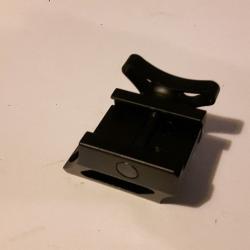 support picatinny à démontage rapide avec platine de fixation 4 trous