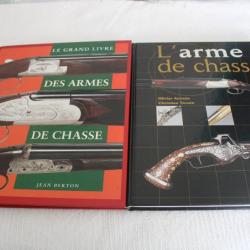 Lot 2 livres armes de chasse (2)