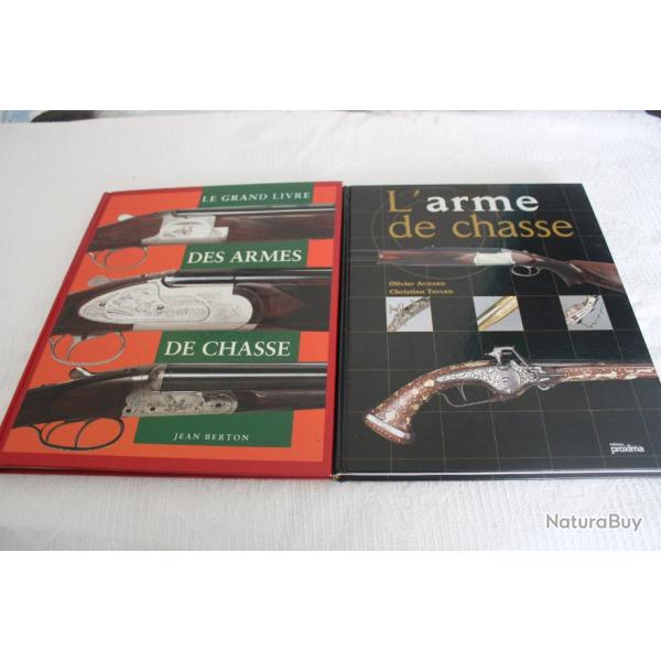 Lot 2 livres armes de chasse (2)