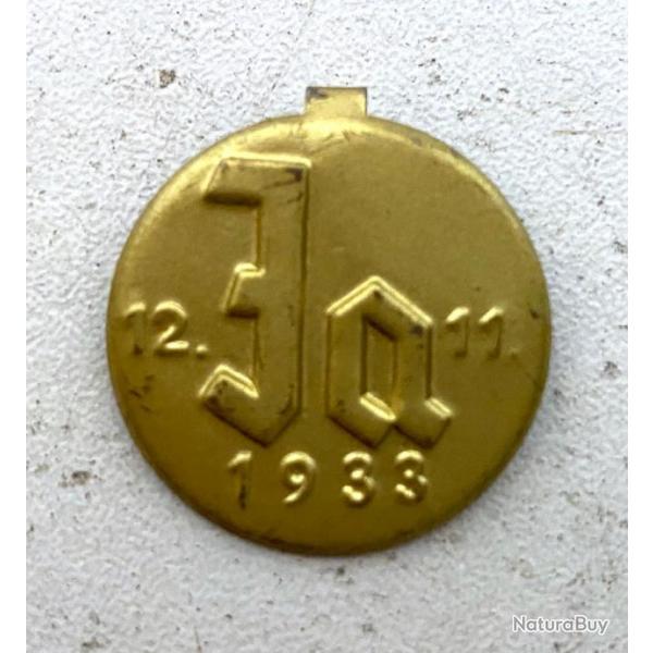 Ancien Insigne badge Militaire election A Hitler 1933