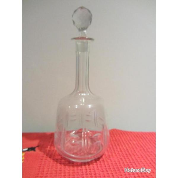 Carafe en cristal - long col -1950