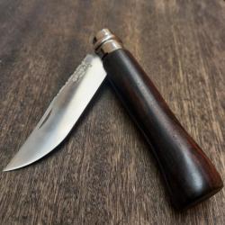 Piéce Unique Couteau OPINEL N9 Inox CUSTOM  Manche en Pallissandre