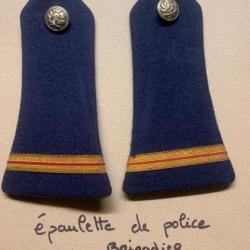 Épaulette brigadier police