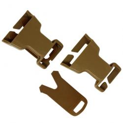 Boucles Condor VAS QD (2/Pack) coyote 221161-498