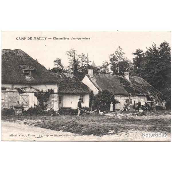 CPA MILITARIA  -  CAMP DE MAILLY  -  CHAUMIRES CHAMPENOISES