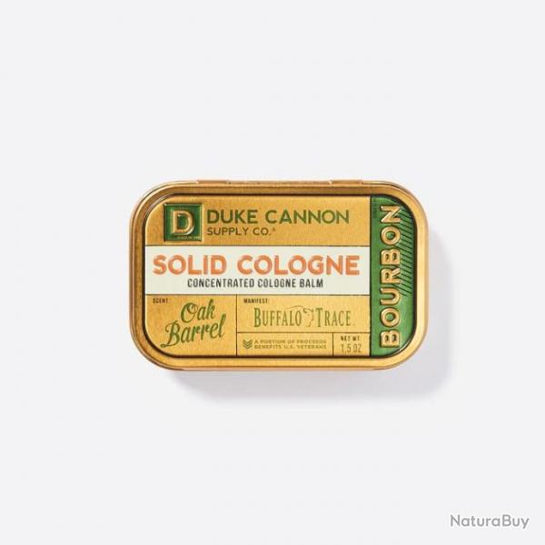 Duke Cannon Solid Cologne - Bourbon