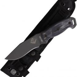 Couteau de Survie Tactical Ranger Knives RD4 Lame Acier Carbone Manche Bois Etui Nylon USA RN9432SEC