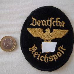 écusson du Reichspost Allemand pour le personnel féminin (repro)