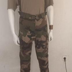 Pantalon de combat treillis militaire camouflage t4s2 taille extensible 76 / 80L ( 38 / 40 L)