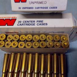 Vent deux boites de 20 douilles neuf winchester calibre 348