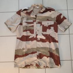 Chemise manches courtes désert Armée française