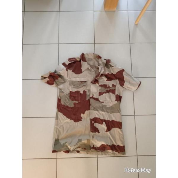 Chemise manches courtes dsert Arme franaise