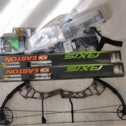 Pack Arc à poulies PSE RTS Stinger Max SS 2020 droitier 70lbs