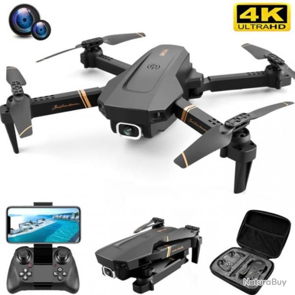 Drone Dual camra 4K HD 1 Batterie 3 Vitesses *Enchre* Notice Franais quadrirotor pliable Wifi FPV