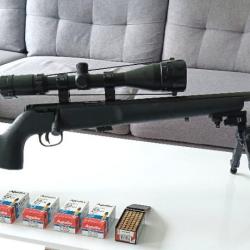 Carabine Savage Mark II TR Sniper toute équipée + 250 munitions