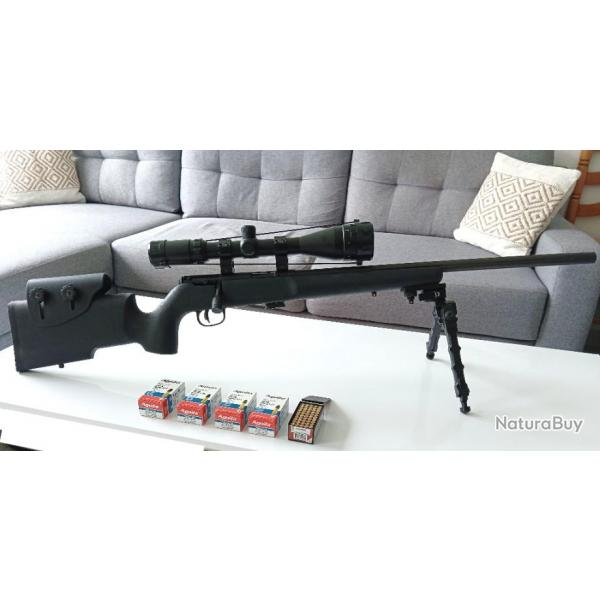 Carabine Savage Mark II TR Sniper toute quipe + 250 munitions